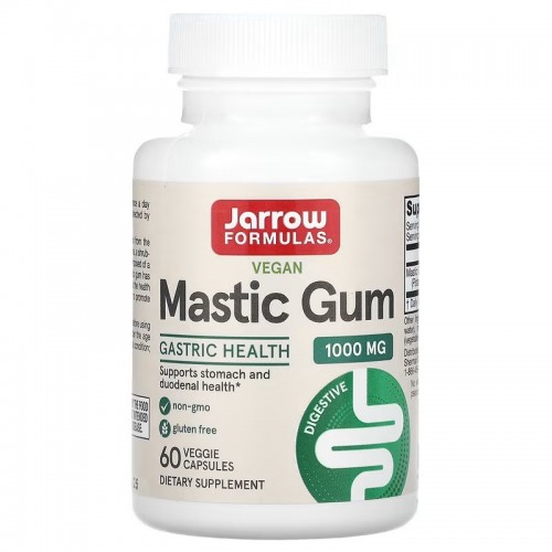 Jarrow Formulas, мастиковая смола, 60 растительных капсул Jarrow Formulas, мастиковая смола, 60 растительных капсул