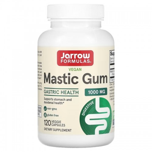 Jarrow Formulas, мастиковая смола, 120 растительных капсул Jarrow Formulas, мастиковая смола, 120 растительных капсул