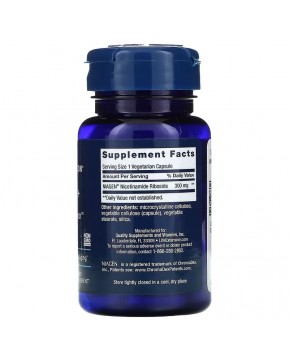 Life Extension, NAD + Cell Regenerator, никотинамид рибозид NIAGEN, 300 мг, 30 вегетарианских капсул