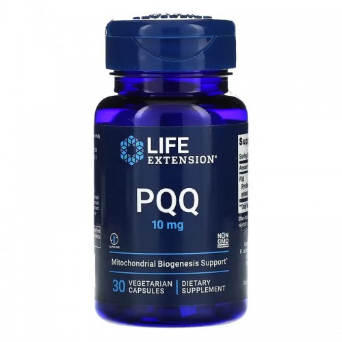 Life Extension, Капсулы с PQQ (пирролохинолинхиноном), 10 мг, 30 вегетарианских капсул Life Extension, Капсулы с PQQ (пирролохинолинхиноном), 10 мг, 30 вегетарианских капсул