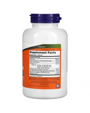 NOW Foods, суперферменты, 180 капсул