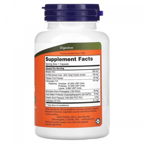 NOW Foods, суперферменты, 90 капсул NOW Foods, суперферменты, 90 капсул