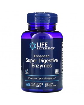 Life Extension, усовершенствованная суперсмесь пищеварительных ферментов, 60 вегетарианских капсул Life Extension, усовершенствованная суперсмесь пищеварительных ферментов, 60 вегетарианских капсул