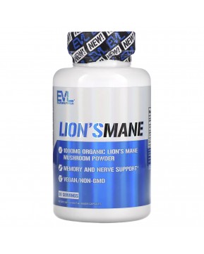 EVLution Nutrition, ежовик гребенчатый, 60 растительных капсул EVLution Nutrition, ежовик гребенчатый, 60 растительных капсул