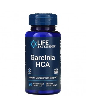 Life Extension, гарциния HCA, 90 вегетарианских капсул Life Extension, гарциния HCA, 90 вегетарианских капсул