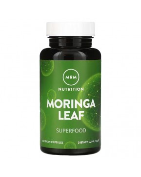 MRM Nutrition, Nutrition, листья моринги, 60 веганских капсул MRM Nutrition, Nutrition, листья моринги, 60 веганских капсул