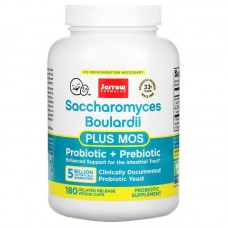 Jarrow Formulas, сахаромицеты Буларди и МОС, 5 млрд, 180 вегетерианских капсул с отсроченным высвобождением Jarrow Formulas, сахаромицеты Буларди и МОС, 5 млрд, 180 вегетерианских капсул с отсроченным высвобождением