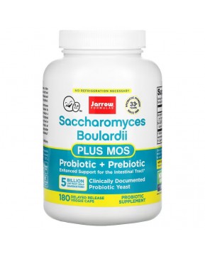 Jarrow Formulas, сахаромицеты Буларди и МОС, 5 млрд, 180 вегетерианских капсул с отсроченным высвобождением Jarrow Formulas, сахаромицеты Буларди и МОС, 5 млрд, 180 вегетерианских капсул с отсроченным высвобождением