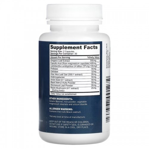Dr. Tobias, Candida Support, 60 капсул Dr. Tobias, Candida Support, 60 капсул