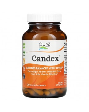 Pure Essence, Candex, 120 растительных капсул Pure Essence, Candex, 120 растительных капсул
