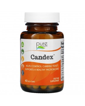 Pure Essence, Candex, 40 растительных капсул Pure Essence, Candex, 40 растительных капсул