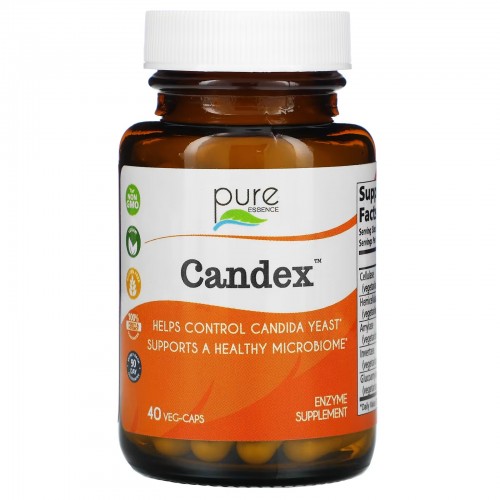 Pure Essence, Candex, 40 растительных капсул Pure Essence, Candex, 40 растительных капсул