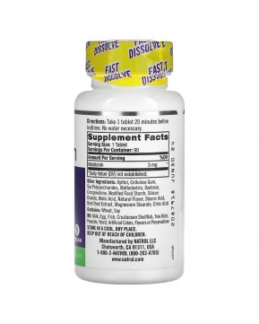 Natrol, Мелатонин, быстрорастворимые, клубника, 3 мг, 90 таблеток