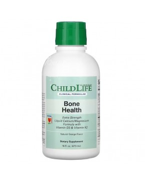 Childlife Clinicals, здоровье костей, жидкий кальциево-магниевый состав с витаминами D3 и K2 и натуральным апельсином, 473 мл (16 жидк. унций) Childlife Clinicals, здоровье костей, жидкий кальциево-магниевый состав с витаминами D3 и K2 и натуральным апельсином, 473 мл (16 жидк. унций)