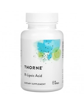 Thorne, R-липоевая кислота, 60 капсул Thorne, R-липоевая кислота, 60 капсул