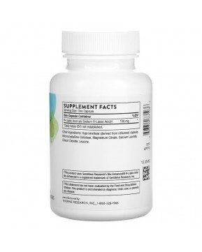 Thorne, R-липоевая кислота, 60 капсул