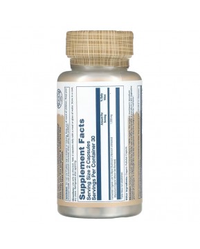 Solaray, Ферментированный гриб ежовик гребенчатый, выращенный органическим способом, 500 мг, 60 растительных капсул