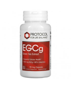 Protocol for Life Balance, EGCG, экстракт зеленого чая, 200 мг, 90 вегетарианских капсул Protocol for Life Balance, EGCG, экстракт зеленого чая, 200 мг, 90 вегетарианских капсул