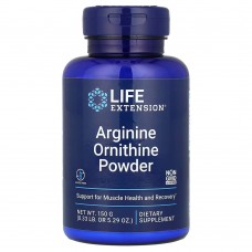 Life Extension, порошок аргинина и орнитина, 150 г (5,29 унции)
