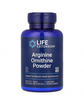 Life Extension, порошок аргинина и орнитина, 150 г (5,29 унции)