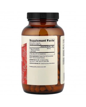 Dr. Mercola, органическая ашваганда, 180 капсул (400 мг в 1 капсуле)