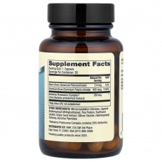 Dr. Mercola, Biothin®, берберин с хромом, 30 капсул