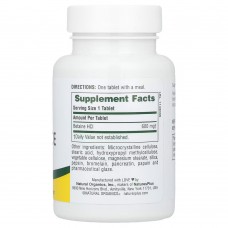 NaturesPlus, Бетаин гидрохлорид (Betaine Hydrochloride), 600 мг, 90 таблеток