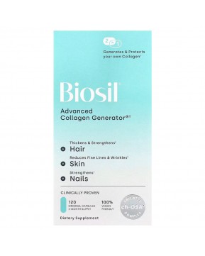 Biosil, Advanced Collagen Generator®, средство для стимулирования производства коллагена, 120 оригинальных капсул