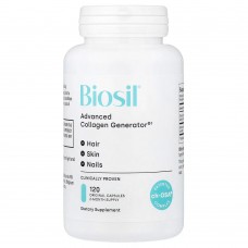 Biosil, Advanced Collagen Generator®, средство для стимулирования производства коллагена, 120 оригинальных капсул