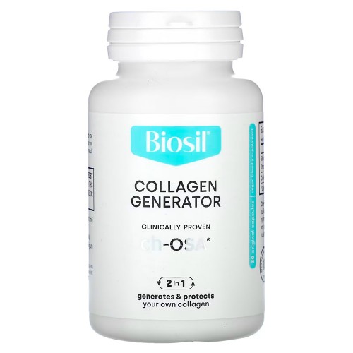 Biosil, Collagen Generator, средство для стимулирования производства коллагена, 30 оригинальных капсул