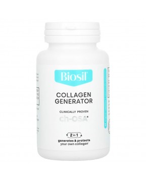 Biosil, Collagen Generator, средство для стимулирования производства коллагена, 60 оригинальных капсул Biosil, Collagen Generator, средство для стимулирования производства коллагена, 60 оригинальных капсул