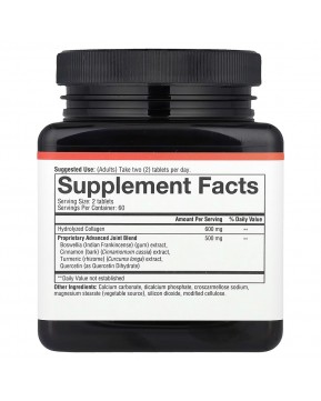 Youtheory, Joint Collagen, улучшенный состав с босвеллией, 120 таблеток Youtheory, Joint Collagen, улучшенный состав с босвеллией, 120 таблеток