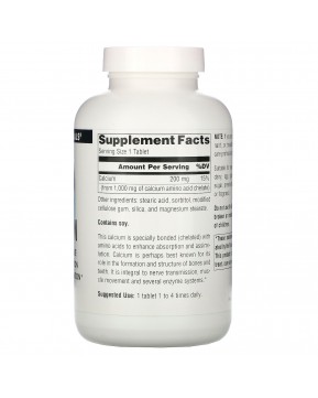 Source Naturals, кальций, 250 таблеток