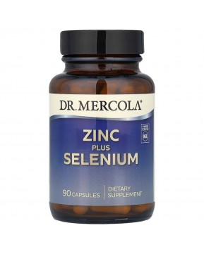 Dr. Mercola, цинк и селен, 90 капсул Dr. Mercola, цинк и селен, 90 капсул