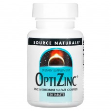 Source Naturals, OptiZinc, 120 таблеток