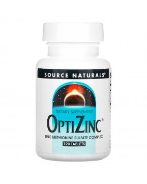 Source Naturals, OptiZinc, 120 таблеток Source Naturals, OptiZinc, 120 таблеток