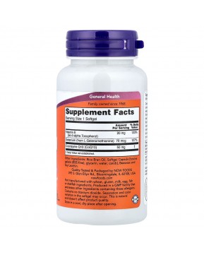 NOW Foods, коэнзим Q10 с селеном и витамином E, 100 капсул NOW Foods, коэнзим Q10 с селеном и витамином E, 100 капсул