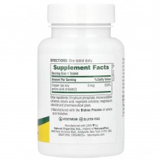 NaturesPlus, медь, 3 мг, 90 таблеток