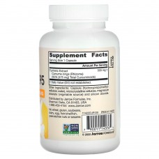Jarrow Formulas, куркумин 95, экстракт куркумы, 500 мг, 120 растительных капсул