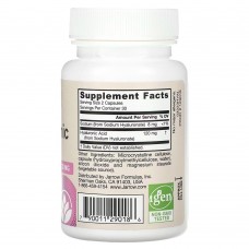 Jarrow Formulas, Веганская гиалуроновая кислота, 60 растительных капсул