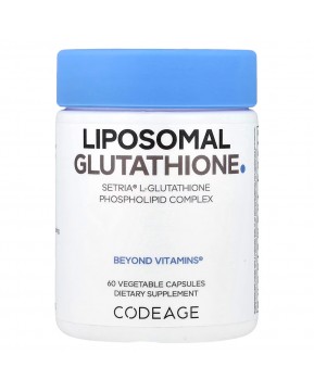 Codeage, липосомальный глутатион, 60 растительных капсул (250 мг в 1 капсуле)