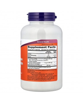 NOW Foods, глюкозамин, хондроитин и МСМ, 180 капсул NOW Foods, глюкозамин, хондроитин и МСМ, 180 капсул