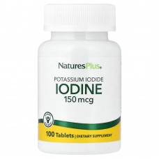 NaturesPlus, йод, 150 мкг, 100 таблеток
