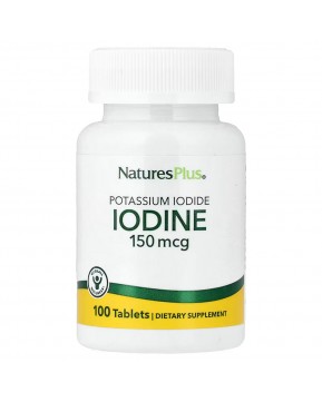 NaturesPlus, йод, 150 мкг, 100 таблеток