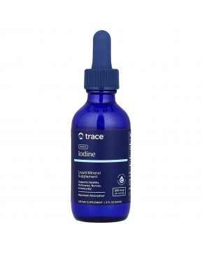 Trace, жидкая добавка с ионным йодом, 59 мл (2 жидк. унции)