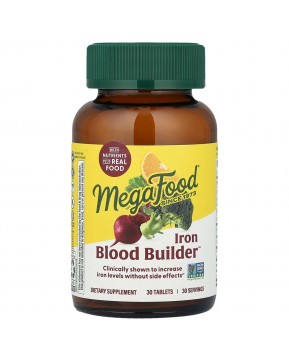 MegaFood, Blood Builder, 30 таблеток