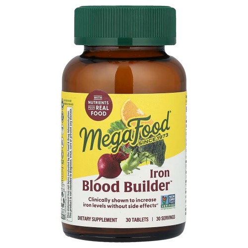MegaFood, Blood Builder, 30 таблеток