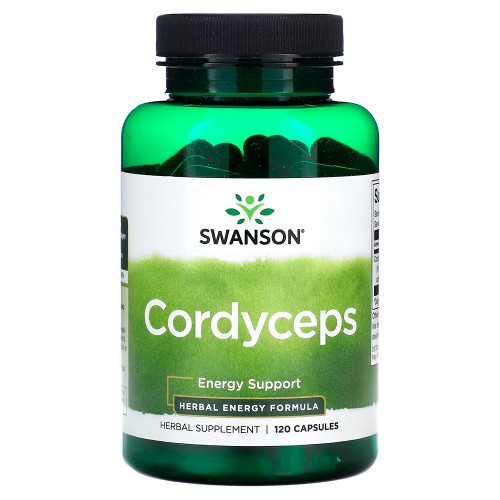 Swanson, кордицепс, 120 капсул (600 мг в 1 капсуле) Swanson, кордицепс, 120 капсул (600 мг в 1 капсуле)