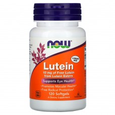NOW Foods, лютеин, 10 мг, 120 капсул