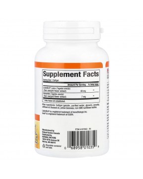 Natural Factors, лютеин, 40 мг, 60 мягких таблеток